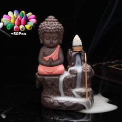 50Pc Incense Cones + Burner Creative Home Decor