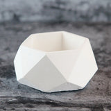 Silicone Concrete Mold Geometric Flower Pot Cement Vase Mould Handmade Multi-flower Planter Garden