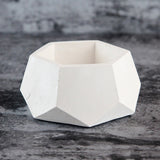 Silicone Concrete Mold Geometric Flower Pot Cement Vase Mould Handmade Multi-flower Planter Garden