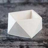 Silicone Concrete Mold Geometric Flower Pot Cement Vase Mould Handmade Multi-flower Planter Garden