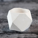Silicone Concrete Mold Geometric Flower Pot Cement Vase Mould Handmade Multi-flower Planter Garden