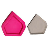 Clay Cement Silicone Mold Creative Geometric Polygonal Concrete Flower Pot Succulent Plants