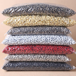 Free shipping 1000set Silver/antique brass/gold/gun metal Eyelets with Washers for Banners