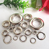 Free shipping 1000set Silver/antique brass/gold/gun metal Eyelets with Washers for Banners
