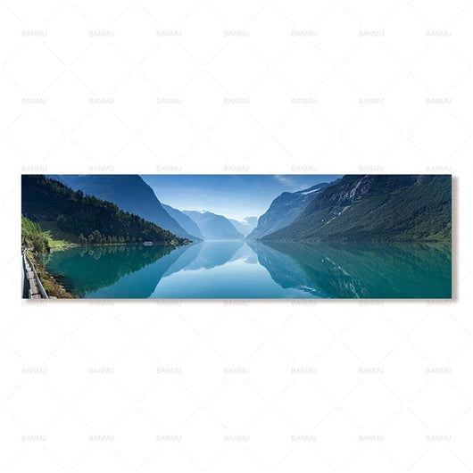picture art  Poster landscape paintings on the wall painting  home