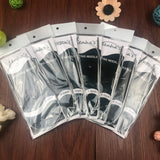 Free Shipping Stainless Steel Circular knitting needles set 7PCS/Set 43.65.80.100.120CM Size 2.0-5.0mm knitting needles Crafts