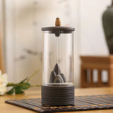 Backflow Incense Burner Ceramic Acrylic Plastic Cup Ceramic Dragon Furnace Aroma Tower Incense Home